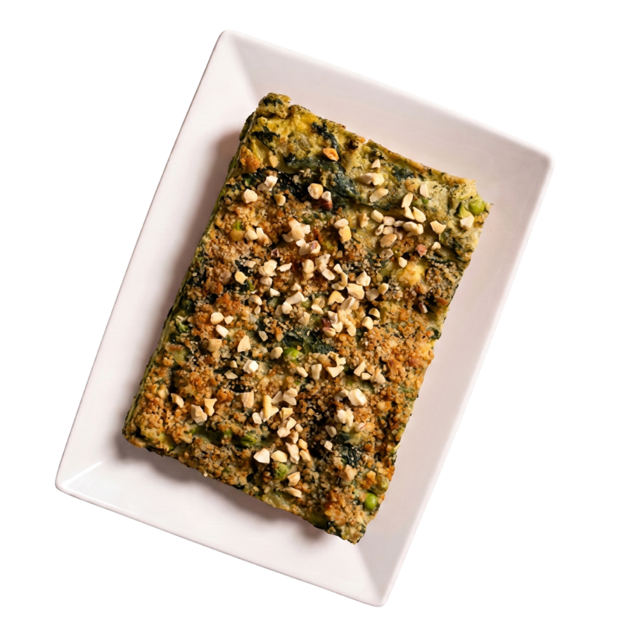 Lasagnetta verde pesto e zucchine