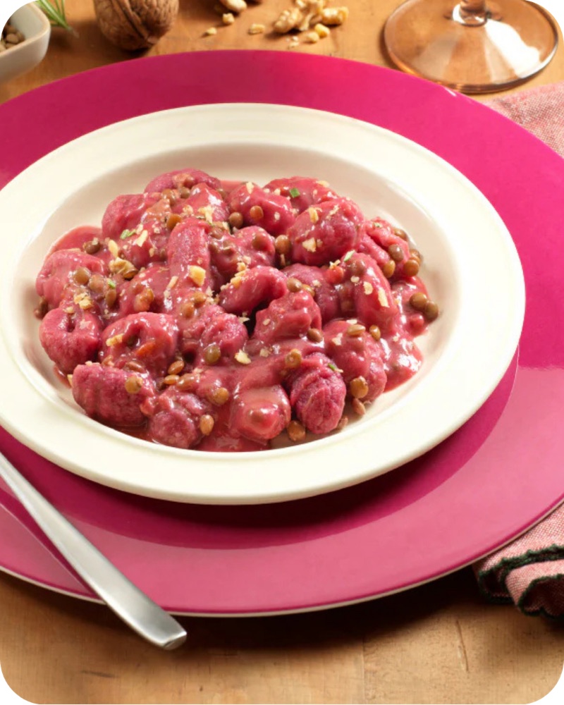 Gnocchi di barbabietola Humamy